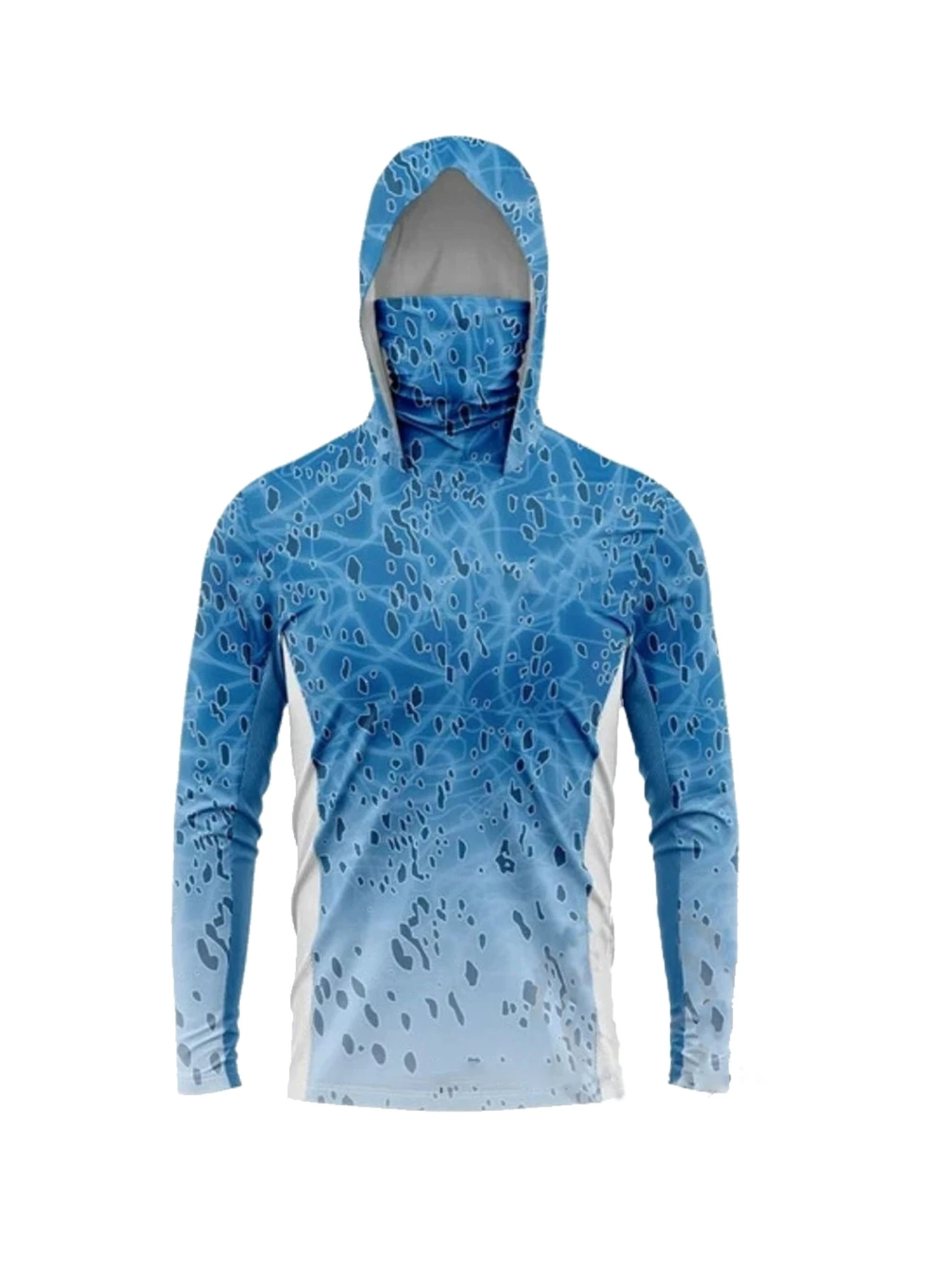 Fishing Hoodie - Heren Lange Mouw Visserij Hoodie Masker