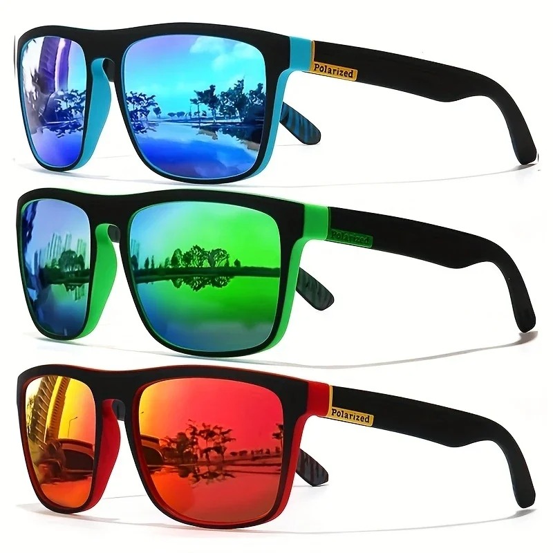 Fishing Sunglasses Polarized - Mode Vintage Vierkante Gepolariseerde Zonnebril Mannen