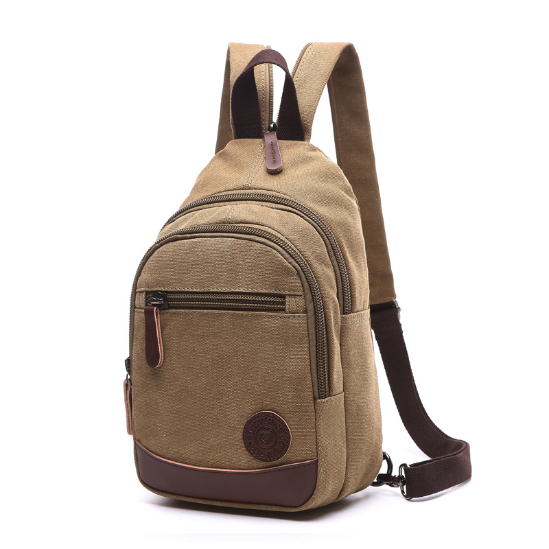 Fishing Backpack - Tactische schoudertas wandelrugzak heren canvas outdoor