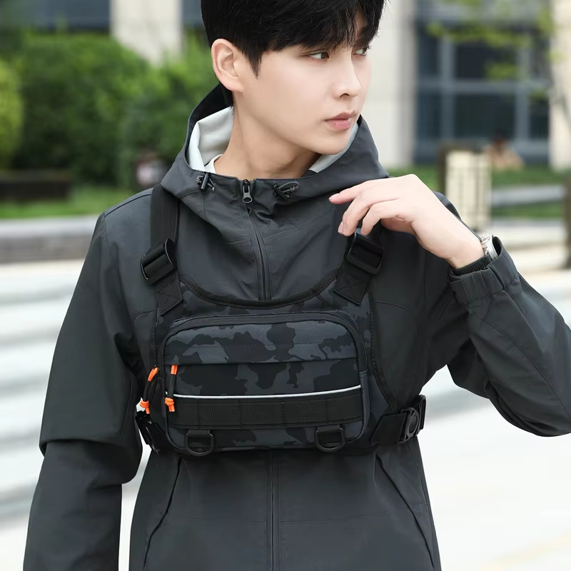 Fishing Vest - Fietsen Front Chest Vest Tactische Rugzak