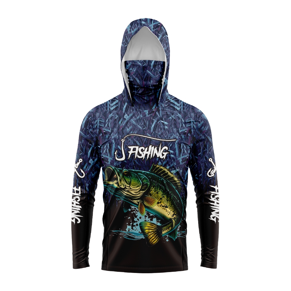 Heren Hoodie met Baarsvissenpr - Fishing Hoodie recensie en prijs