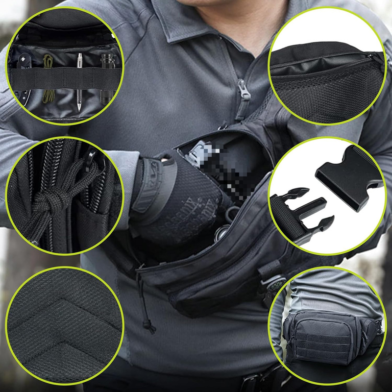 600D Oxford Multi-Pocket Heupt - Fishing Belt recensie en prijs