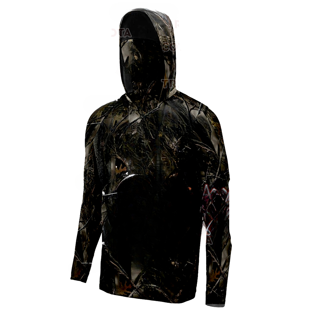 Wood Bark Camo Bass Graphic He - Fishing Hoodie recensie en prijs
